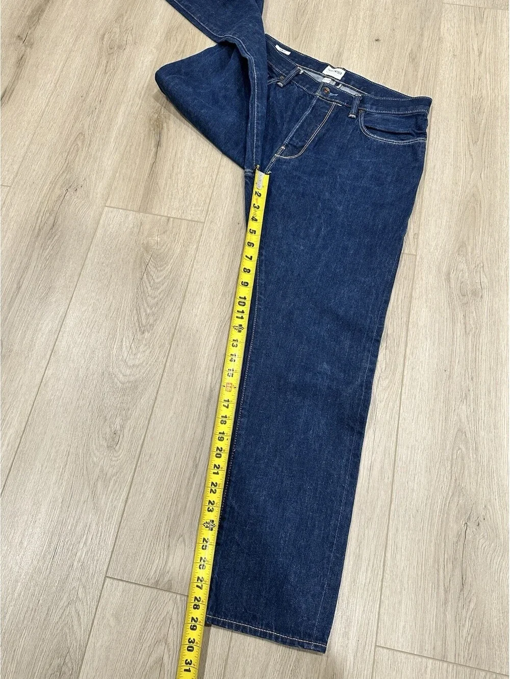 Todd Snyder Selvedge Jeans 32x29 Blue Slim Raw Denim 12.5 Oz Cotton
